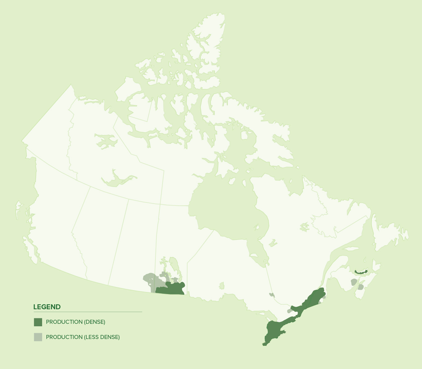 Growing Areas - SOY Canada : SOY Canada